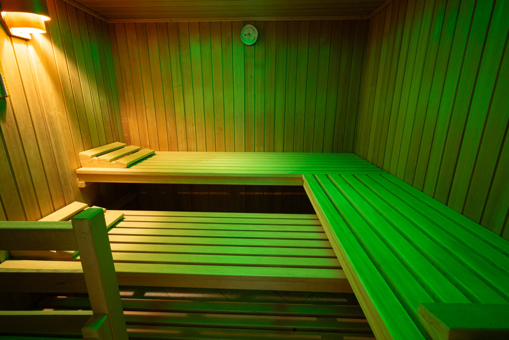 <p>Ein Blick in die finnische Sauna</p>